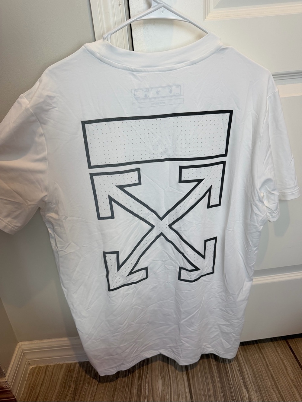 OFF WHITE- White Graphic Men's T-Shirt
